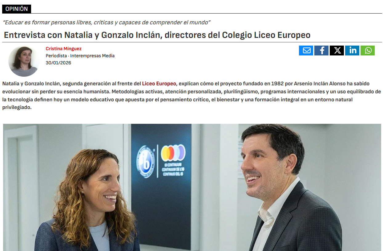 Los 100 mejores colegios de España