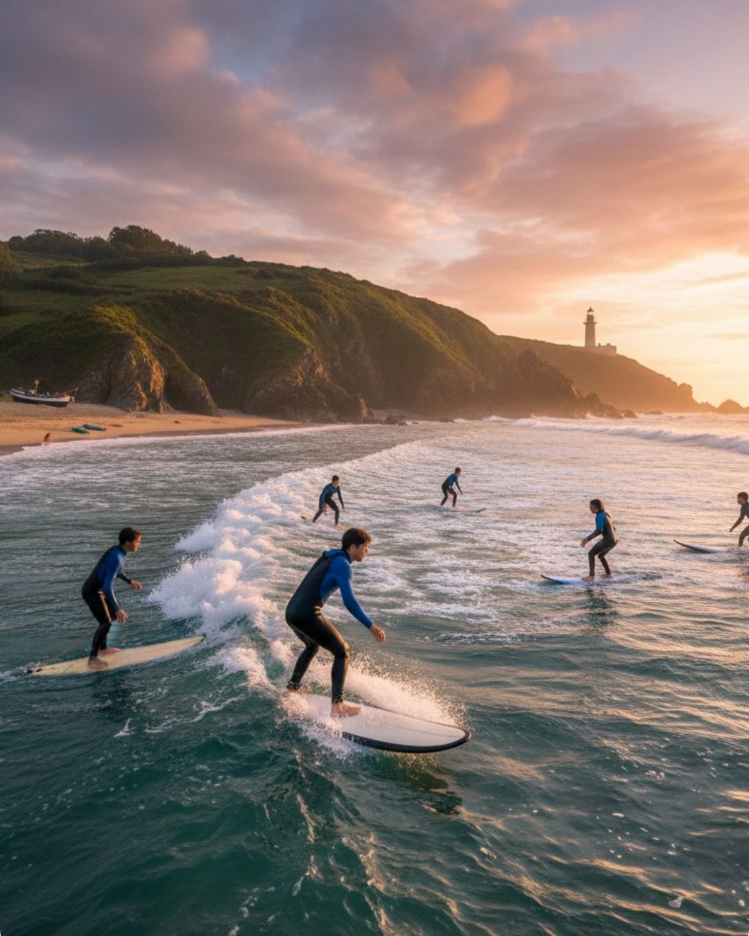 Niño en el campamento