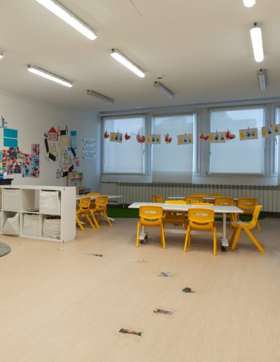 Clase de infantil colegio americano de Madrid International Nursery School