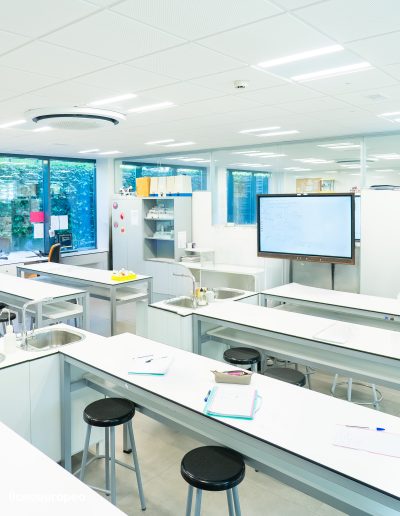Laboratorio de ciencias de Liceo Europeo